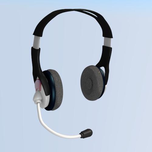 Headset rigged preview image